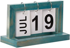 Wooden Vintage Home Calendar - Beauty Blushh