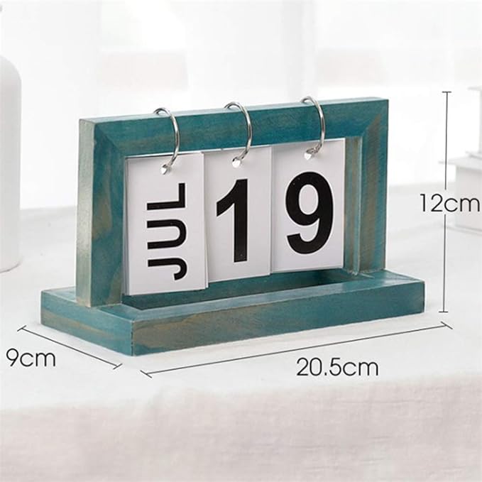 Wooden Vintage Home Calendar - Beauty Blushh