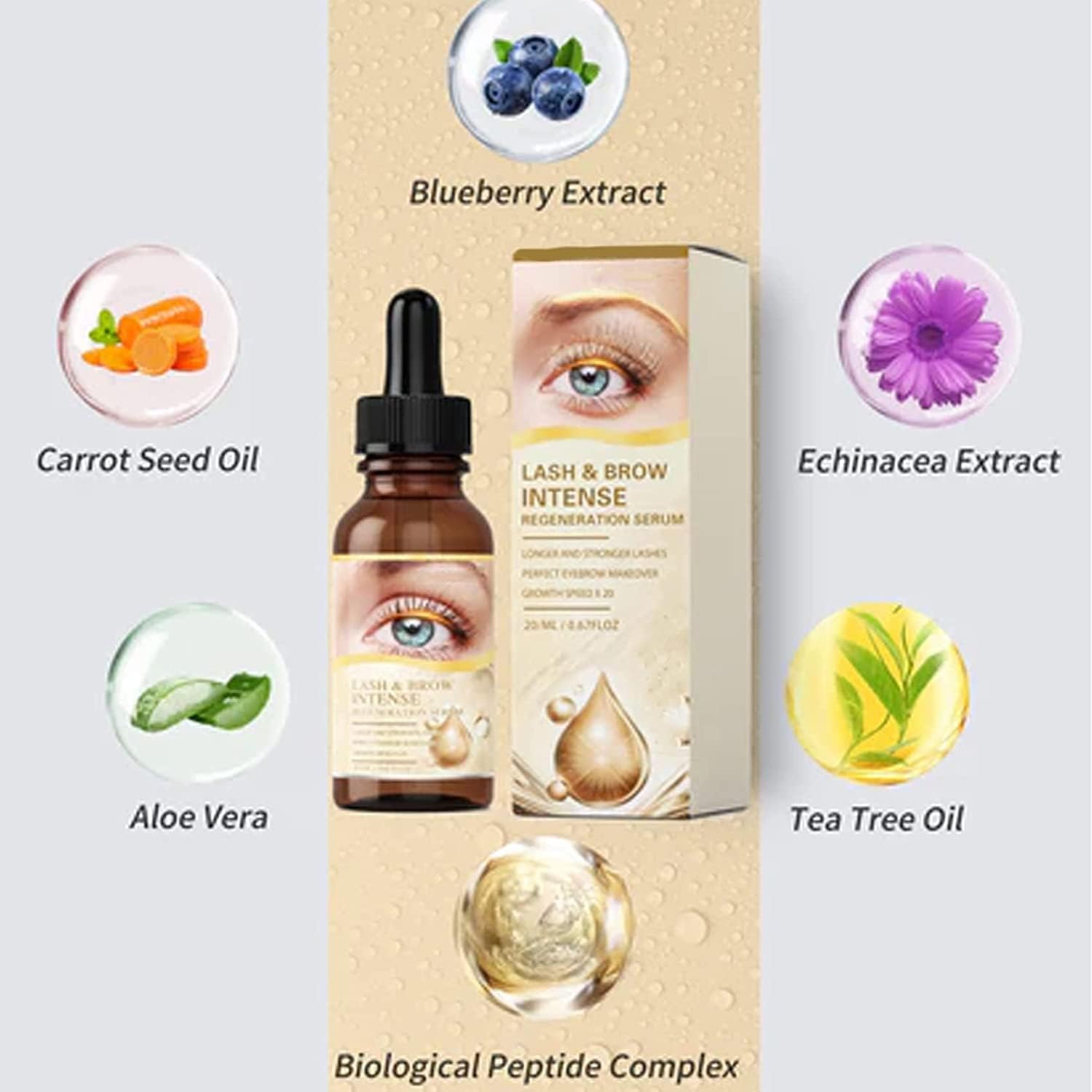 Eelhoe - Lash & Brow Intense Serum (Original) - Beauty Blushh