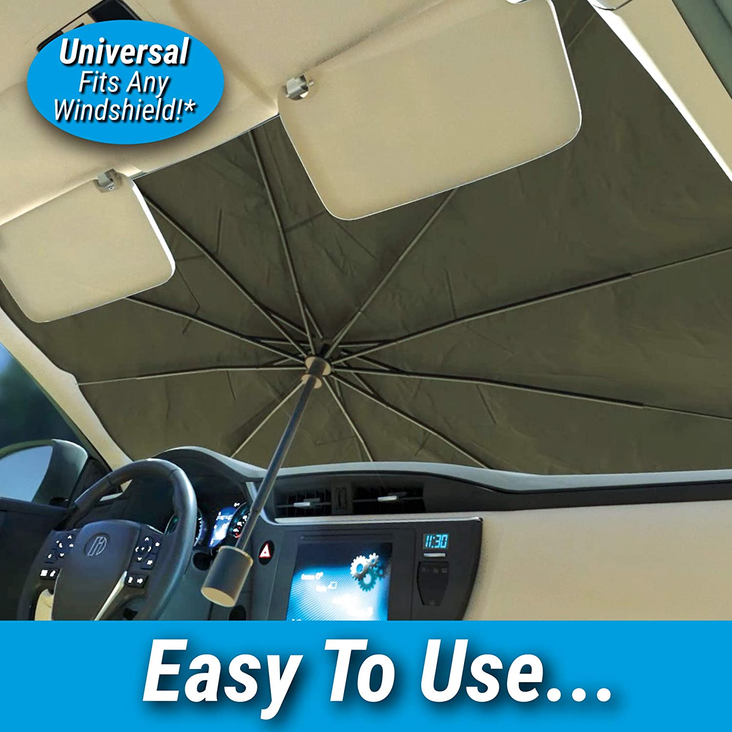 Car Windshield Sun Shade - Beauty Blushh