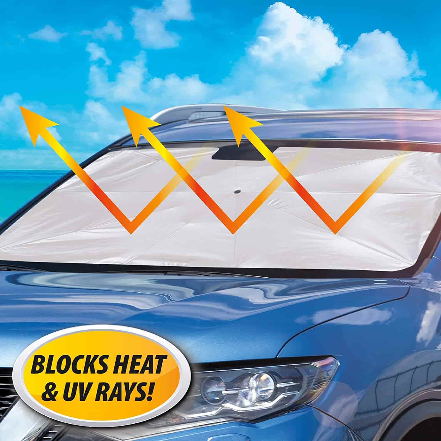 Car Windshield Sun Shade - Beauty Blushh