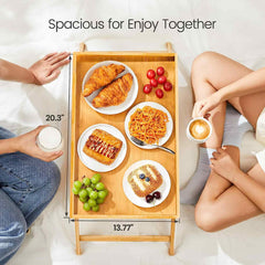 Bamboo Bed Tray Table - Beauty Blushh