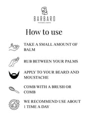 Barbaro Beard Cream Balm Eastern Sandal, 50 g – Hydrating Beard & Face Balm with Hyaluronic Acid, Keratin & Natural Oils for Nourished Beard and Skin - Beauty Blushh