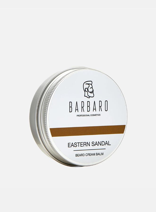 Barbaro Beard Cream Balm Eastern Sandal, 50 g – Hydrating Beard & Face Balm with Hyaluronic Acid, Keratin & Natural Oils for Nourished Beard and Skin - Beauty Blushh