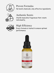 Barbaro Beard Growth Oil Chili Pepper – Natural Hair, Beard & Mustache Growth Booster with Capsaicin, Raspberry Ketone & Burdock Oil for Stronger, Thicker Beard, 30ml - Beauty Blushh