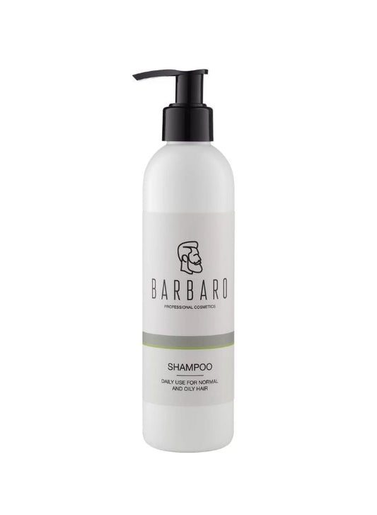 Barbaro Daily Care Shampoo for Men – Professional Shampoo with Keratin, Thyme, Nettle & Celandine Extracts for Normal & Oily Hair, Anti-Dandruff & Hair Growth, 220ml - Beauty Blushh