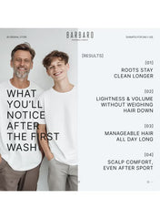 Barbaro Daily Care Shampoo for Men – Professional Shampoo with Keratin, Thyme, Nettle & Celandine Extracts for Normal & Oily Hair, Anti-Dandruff & Hair Growth, 220ml - Beauty Blushh