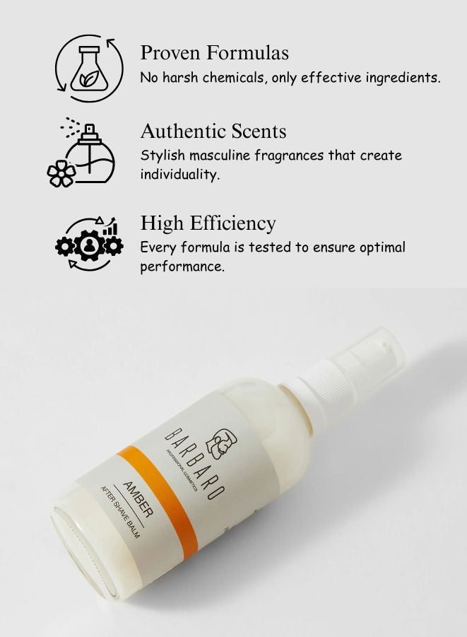 Barbaro Aftershave Balm for Men 100 ml – Soothing & Hydrating Balm for Smooth Skin & Irritation Relief - Beauty Blushh
