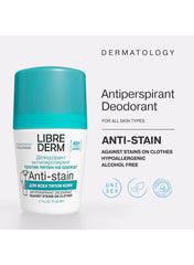 LIBREDERM Antiperspirant Deodorant Against Stains on Clothes with Lotus Extract and Zinc PCA – 50ml - Beauty Blushh
