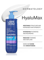 LIBREDERM HYALUMAX Hyaluronic Balm for Hair – Strengthening, Hydrating & Color Protection – 400ml - Beauty Blushh