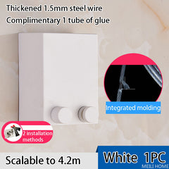 Telescopic Clothesline Clothes Drying Rope - Beauty Blushh