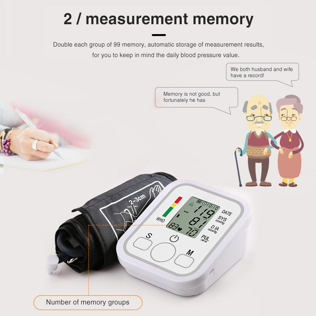 Electronic Blood Pressure Monitor - Beauty Blushh
