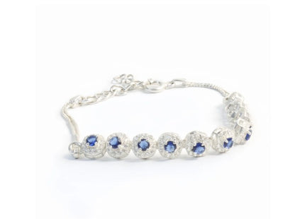Saphhire Tennis Bracelets