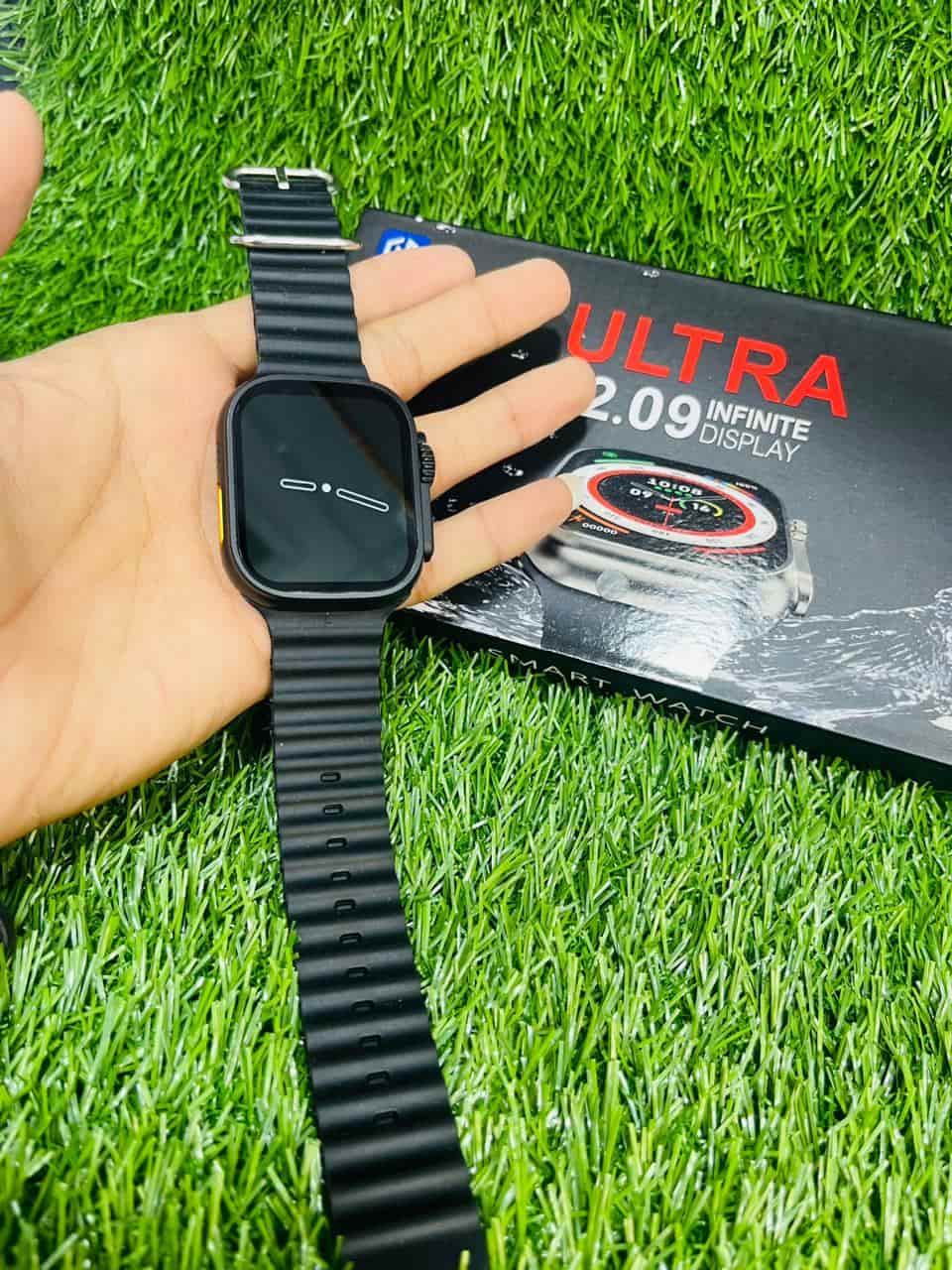 Ultra 2.09 Infinite Display Smartwatch - Beauty Blushh