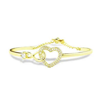 Infinity Love Bracelet - Solid Gold
