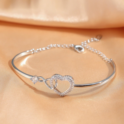 Infinity Love Bracelet - Solid Gold