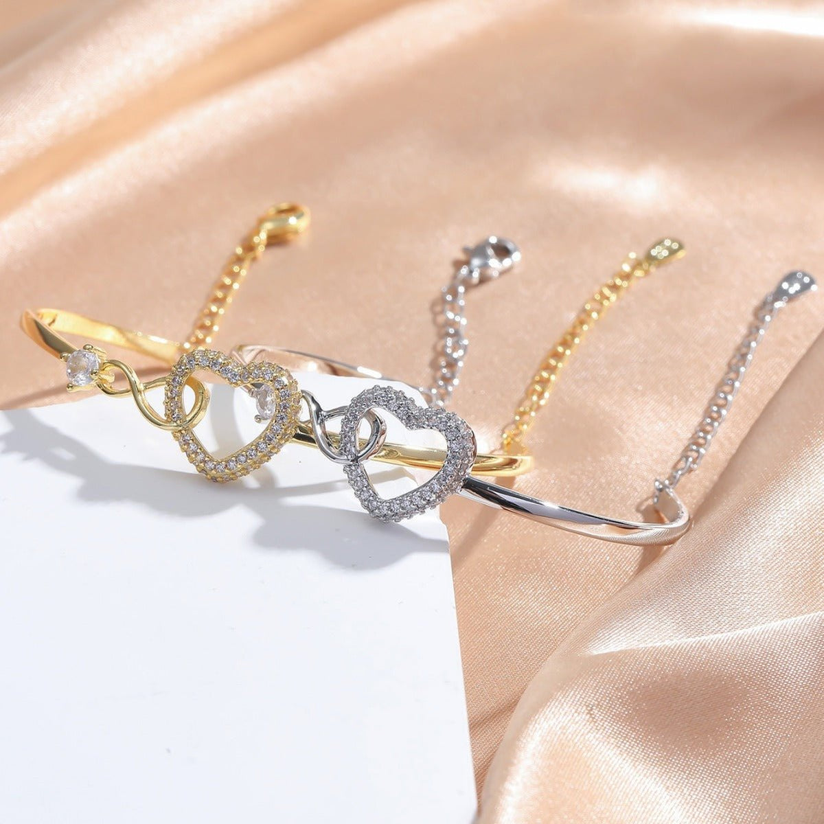 Infinity Love Bracelet - Solid Gold