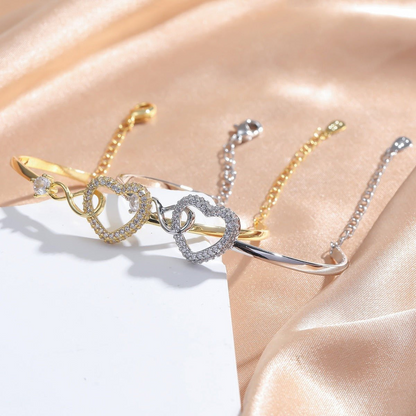 Infinity Love Bracelet - Solid Gold
