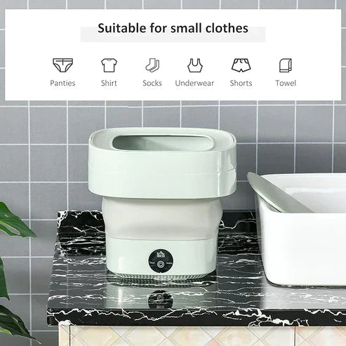 Foldable Mini Laundry Machine - Beauty Blushh