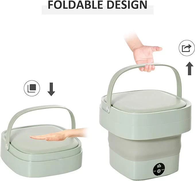 Foldable Mini Laundry Machine - Beauty Blushh